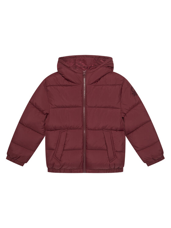 United Colors Of Benetton United Colors Of Benetton Talvejope 2WU0CN06N Bordoopunane Regular Fit