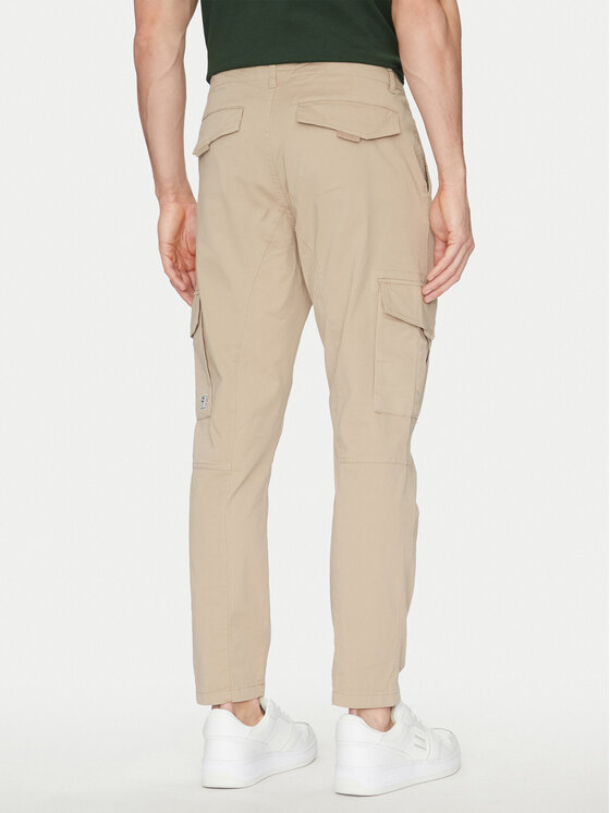 Only & Sons Only & Sons Spodnie materiałowe 22025431 Beżowy Tapered Fit