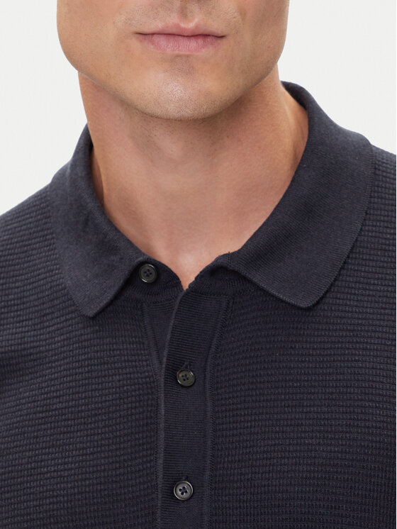 BOSS BOSS Polo H-Iannotti 50543148 Granatowy Regular Fit