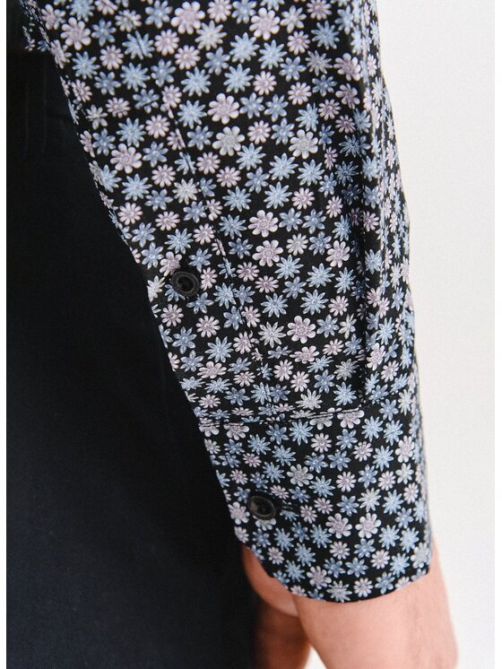 Pako Lorente Pako Lorente Koszula P25WF-1X-044 Czarny Slim Fit
