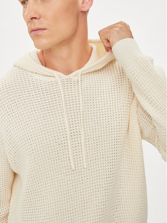Guess Guess Pullover M4YR09 Z3FB1 Écru Regular Fit