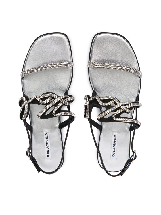 KARL LAGERFELD KARL LAGERFELD Sandaalid Olympia II KL87425C Must