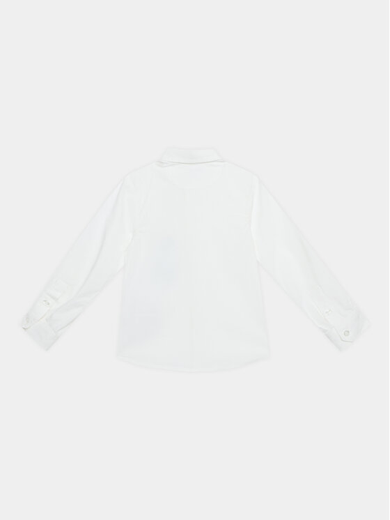 Guess Guess Marškiniai N3YH04 WE5W0 Balta Regular Fit