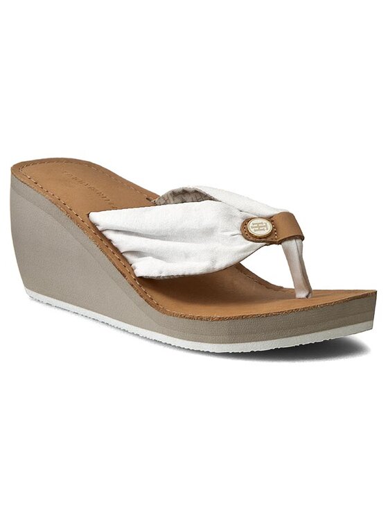 Tommy Hilfiger Tommy Hilfiger Infradito Myriam 9D FW56820745 Bianco