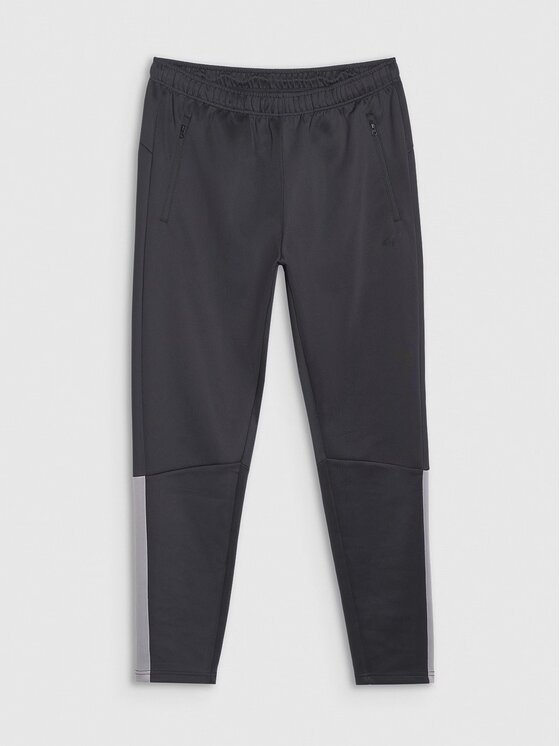 4F 4F Pantaloni di tessuto 4FWSS25TFTRM0836-20S Nero Regular Fit
