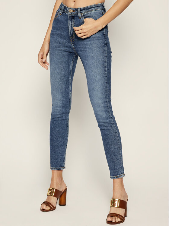 Lee Lee Jeans Ivy L32EDTQQ 112107382 Blu Super Skinny Fit