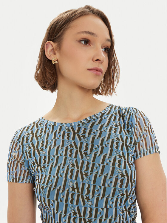 Marella Marella T-Shirt Zulia 2413971014 Μπλε Regular Fit