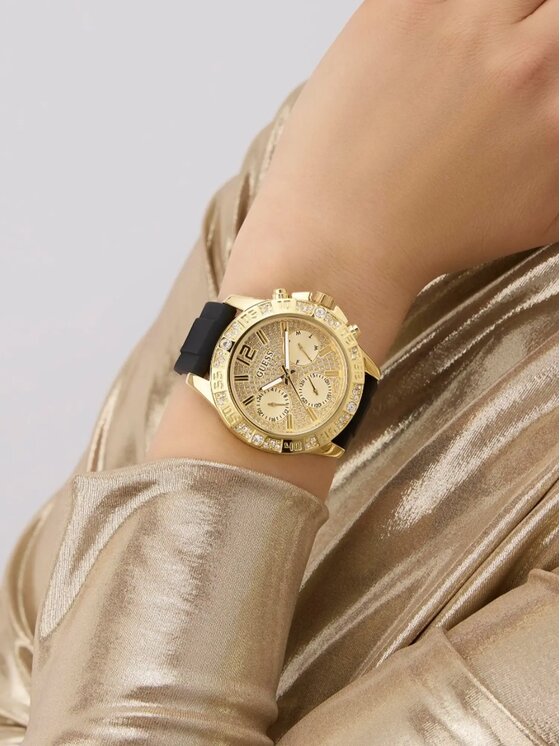 Guess Guess Hodinky GW0772L5 Černá