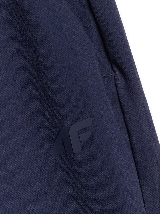 4F 4F Szorty materiałowe OCEANS KEEPERS Granatowy Loose Fit