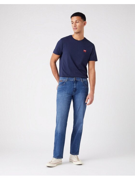 Wrangler Wrangler Jeansy TEXAS Niebieski Straight Fit