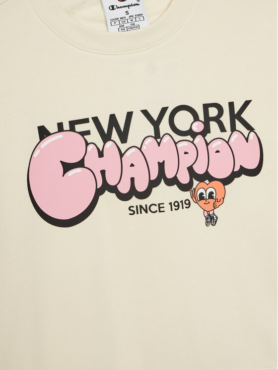 Champion Champion Trenerka 405120 Écru Regular Fit