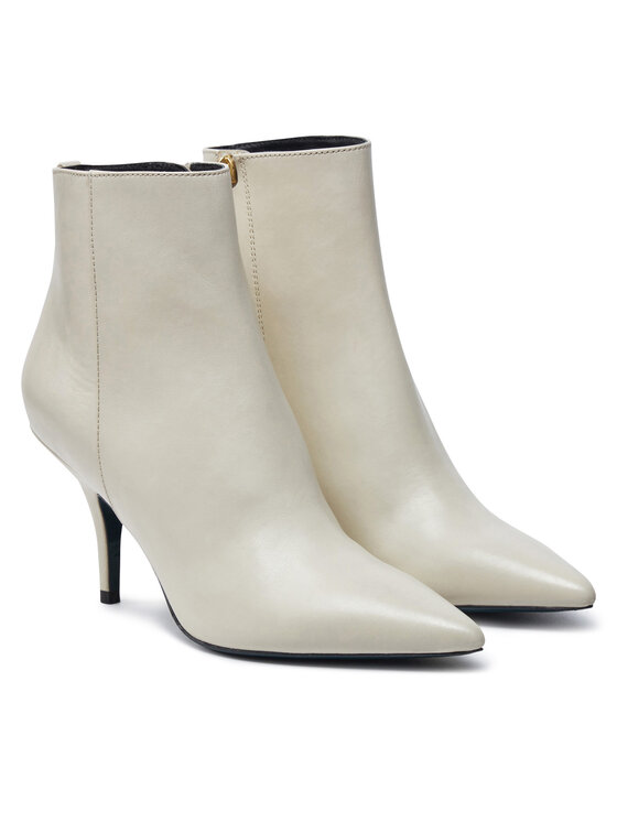 Patrizia Pepe Patrizia Pepe Botki 8Y0094/L048-W338 Écru