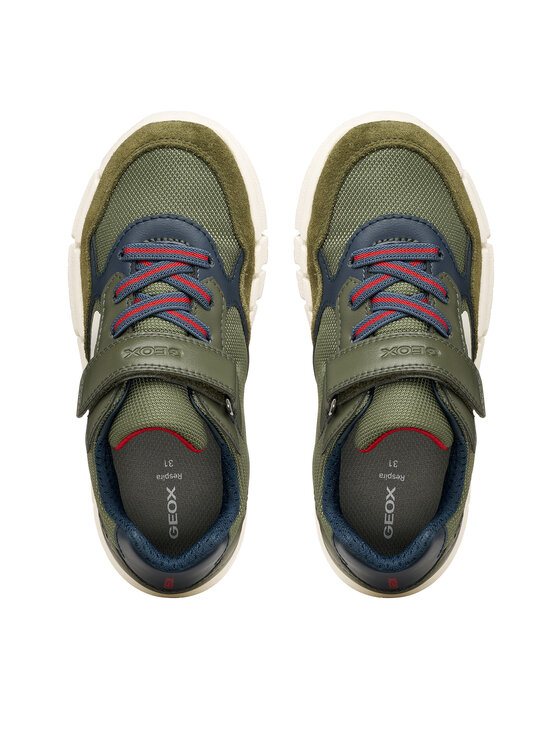 Geox Geox Sneakersy J Flexyper Boy J459BB 0FU22 C0938 D Zielony