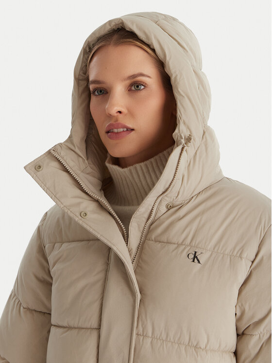 Calvin Klein Jeans Calvin Klein Jeans Winterjacke LV047D508G Beige Regular Fit