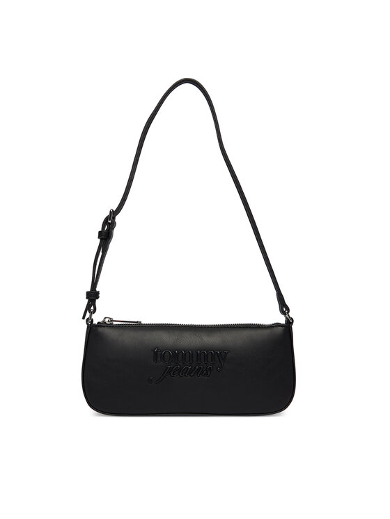 Tommy Jeans Torebka Tjw Must Shoulder Bag AW0AW18449 Czarny