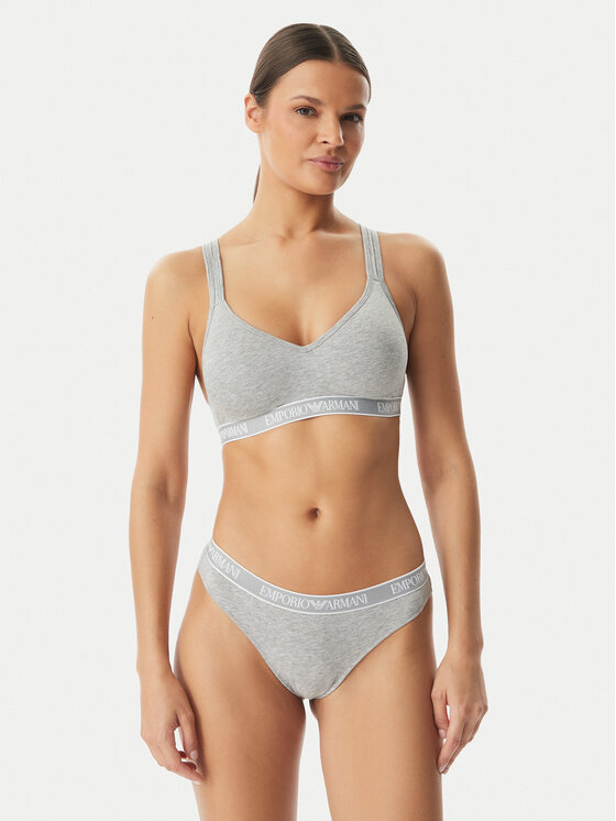 Emporio Armani Underwear Emporio Armani Underwear Brazilinių kelnaičių komplektas EW000404 AF19026 M8194 Pilka