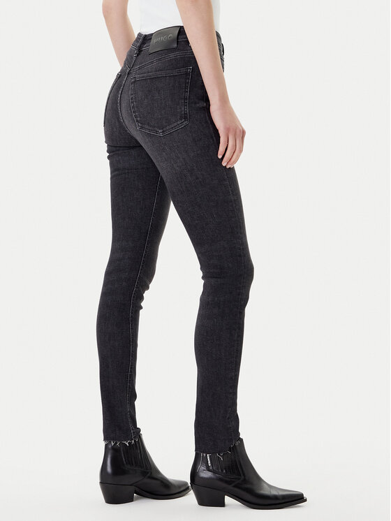 HUGO HUGO Jeansy Girali_2 50541462 Szary Skinny Fit