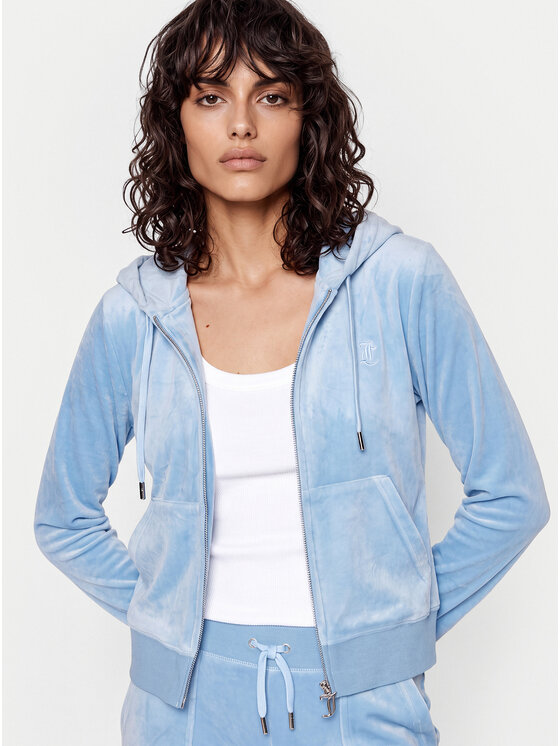 Juicy Couture Juicy Couture Sweatshirt Robertson JCAP176 Blau Slim Fit