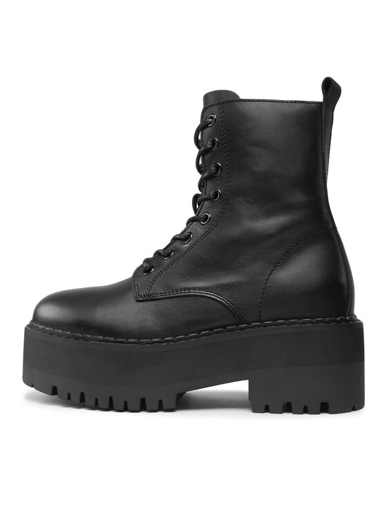 Tommy Jeans Tommy Jeans Μποτάκια Tjw Boot Zip Up EN0EN02305 Μαύρο