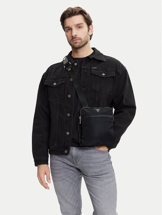 Guess Guess Τσαντάκι HMMINY P5223 Μαύρο