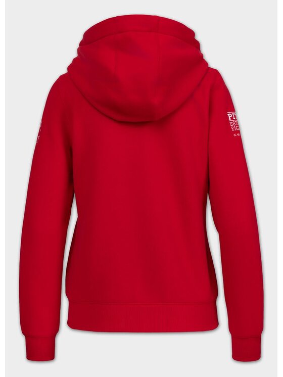 PITBULL PITBULL Bluza FIORA Czerwony Regular Fit