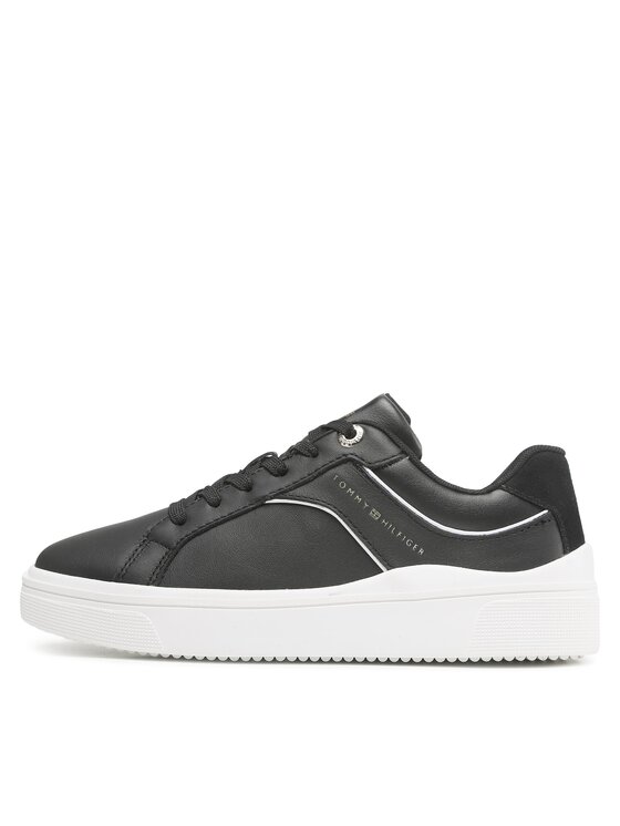 Tommy Hilfiger Tommy Hilfiger Sneakers Feminine Court Sneaker FW0FW07122 Nero