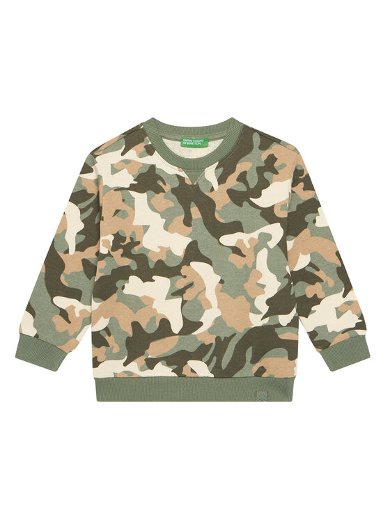 United Colors Of Benetton United Colors Of Benetton Jogginganzug 3YWXGK00R Grün Relaxed Fit