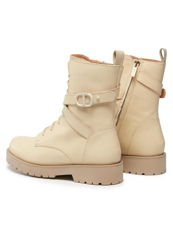TWINSET TWINSET Bakancs 232TCP050 Ekru