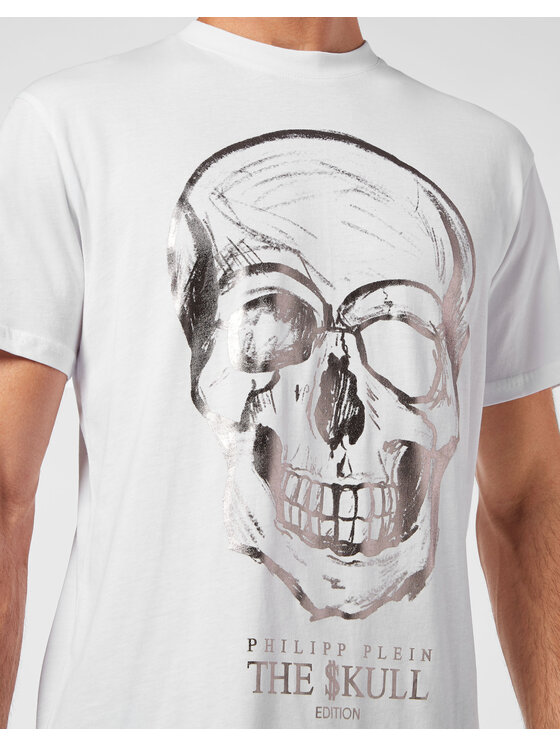 PHILIPP PLEIN PHILIPP PLEIN T-Shirt 29227 Biały Regular Fit