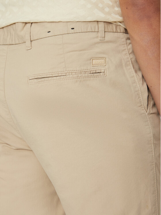 BOSS BOSS Шорти з тканини H-Slice 50540743 Бежевий Regular Fit