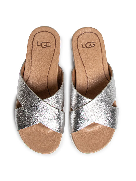 Ugg Nazouvaky W Kari Metallic 1102911 St ibrna Modivo.cz