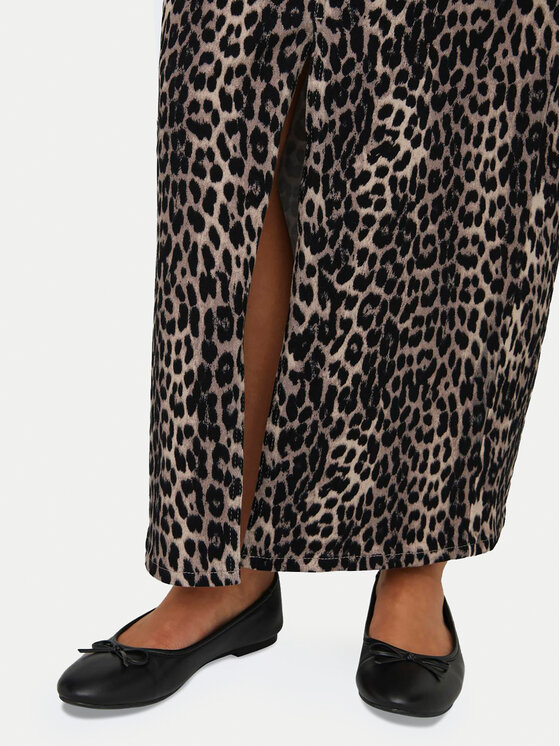 ONLY ONLY Maxi szoknya 15343258 Fekete Regular Fit