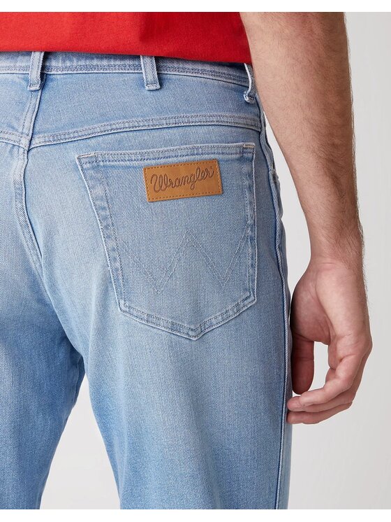 Wrangler Wrangler Jeansy TEXAS TAPER Niebieski Slim Fit