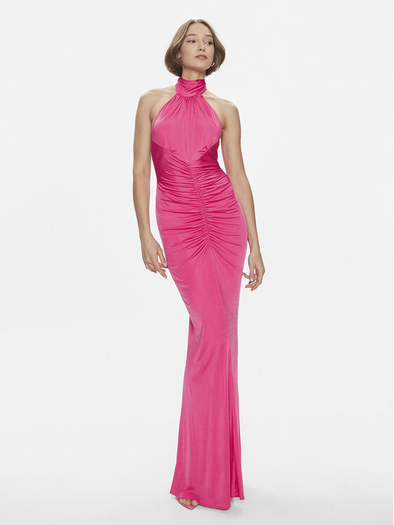 PINKO Pinko Večernja haljina Marmilla 102860 A1JS Ružičasta Slim Fit