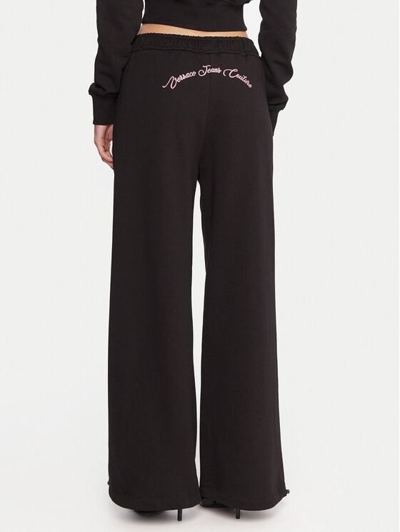 Versace Jeans Couture Versace Jeans Couture Παντελόνι φόρμας 79HAAT05 CF01T Μαύρο Regular Fit