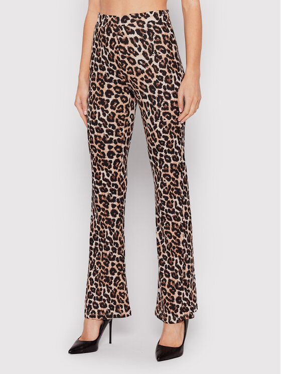 Noisy May Noisy May Pantaloni di tessuto Pasa 27015320 Marrone Regular Fit