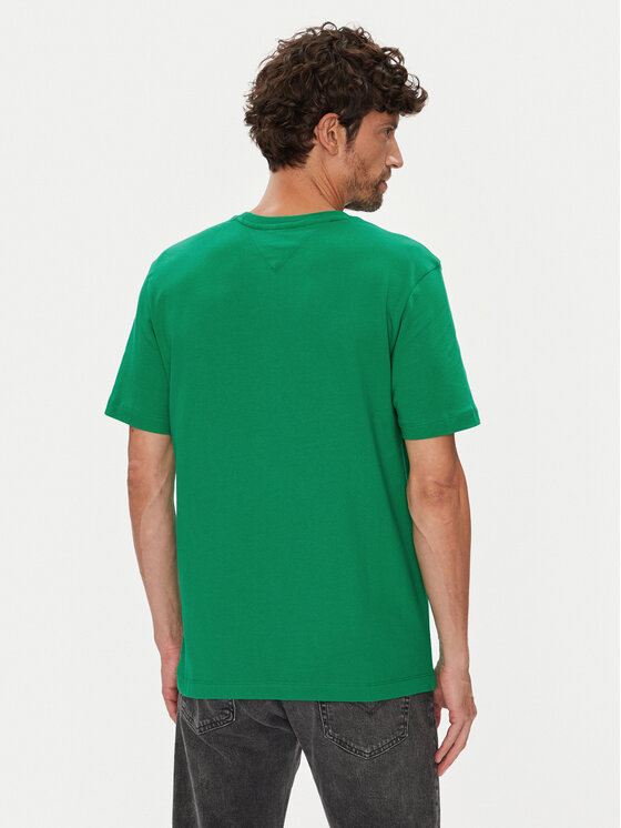 Tommy Hilfiger Tommy Hilfiger T-Shirt Ess Seasonal MW0MW39995 Πράσινο Regular Fit