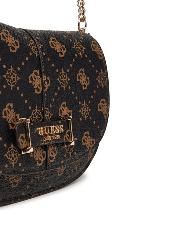 Guess Guess Torebka Carrie Logo HWGP98 98200 Brązowy