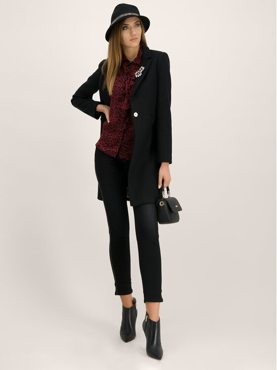 Camicia W69021 T5441 Bordeaux Regular Fit