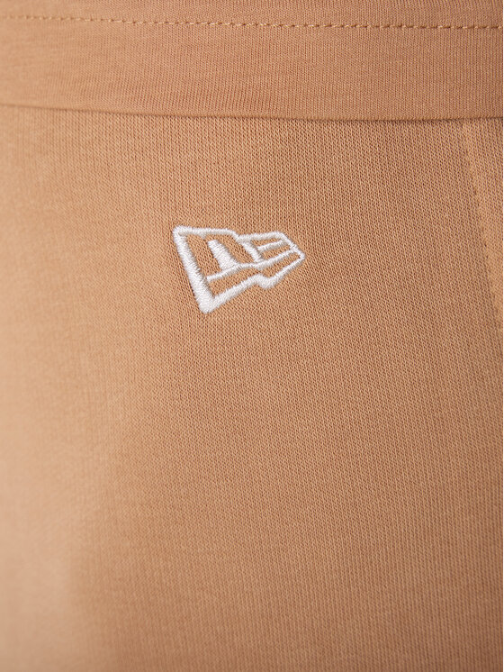 New Era New Era Športne kratke hlače LA Dodgers MLB League Essential 60596178 Oranžna Regular Fit