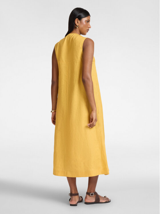 Elena Mirò Elena Mirò Abito da cocktail 7090P000303N018 Giallo Regular Fit