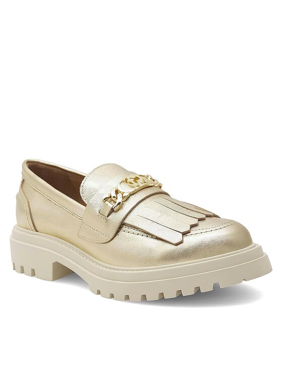 Eva Minge Eva Minge Slipper ANGE-1018 Goldfarben