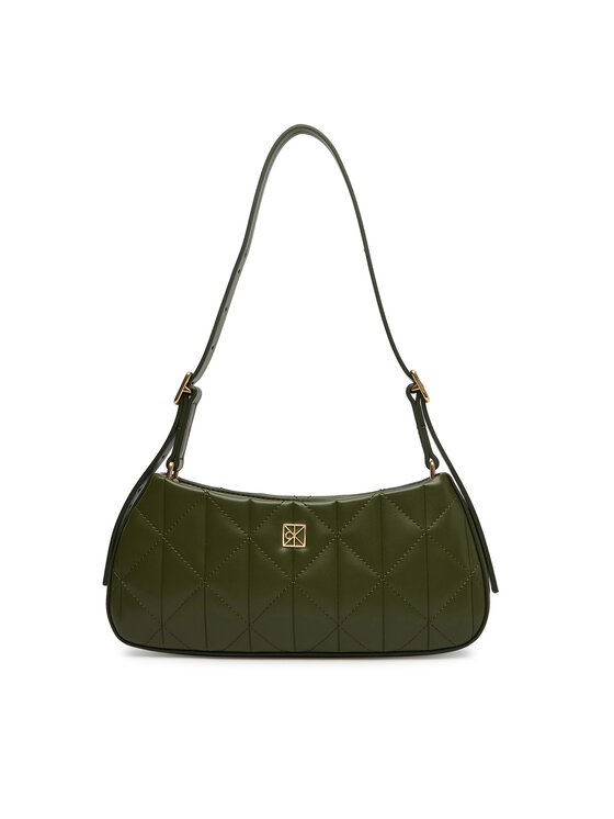 Calvin Klein Calvin Klein Geantă Quilted Small Shoulder Bag LV04F3327G Verde