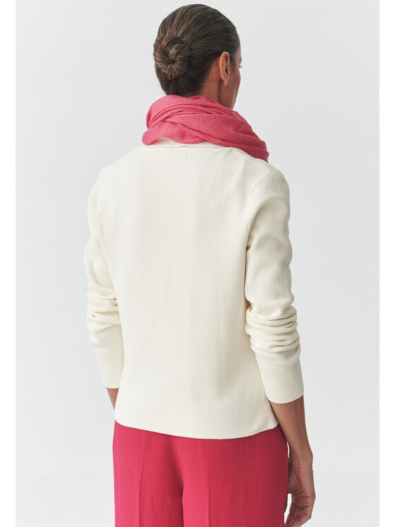 TATUUM TATUUM Sweter PRADO Kremowy Classic Fit