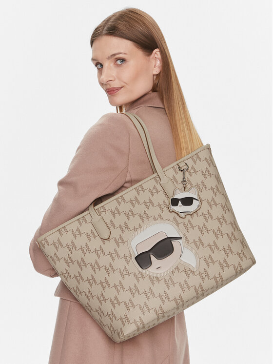 KARL LAGERFELD KARL LAGERFELD Дамска чанта 240W3087 Бял