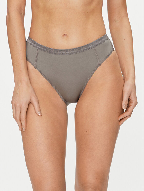 Calvin Klein Underwear Calvin Klein Underwear Klassischer Damenslip 000QF7432E Grau