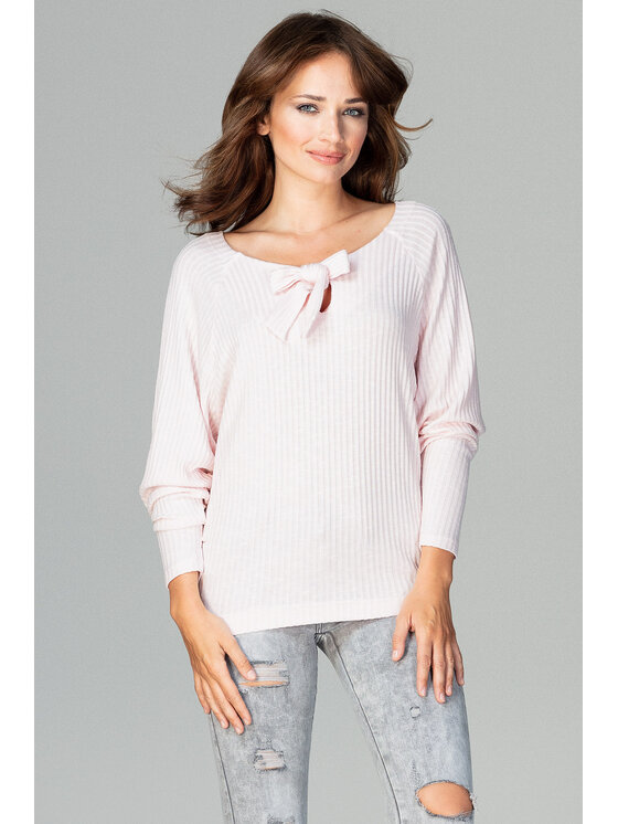 Lenitif Lenitif Blúzka K468 Ružová Regular Fit