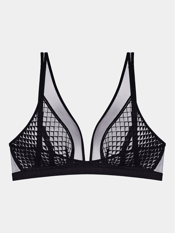 Triumph Triumph Biustonosz braletka Mysterious Spotlight 10217892 Czarny