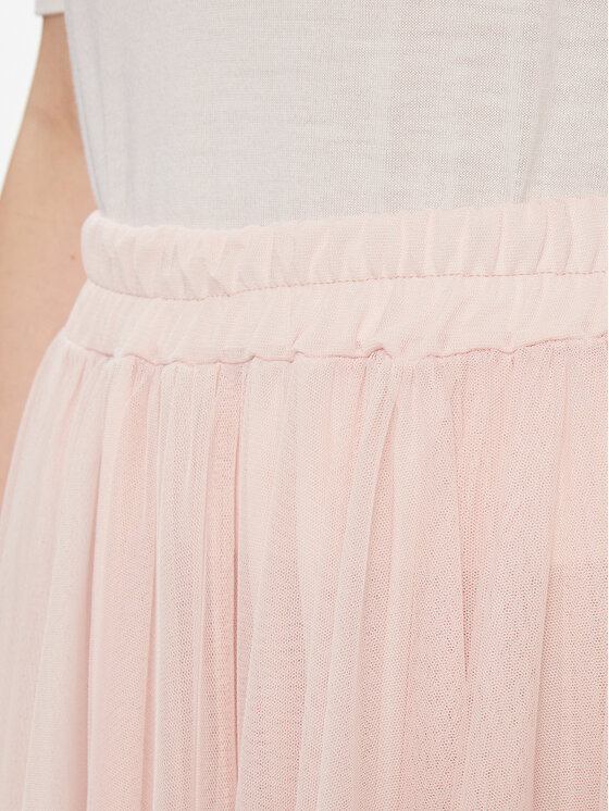 Kontatto Kontatto fustă din tulle SU302 Roz A-Line Fit