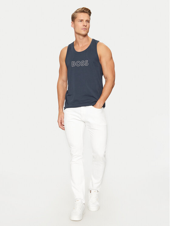 BOSS Boss Smanicato Beach 50491711 Blu scuro Regular Fit